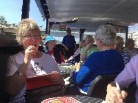 Boat trip in the Queen Elizabeth Park             